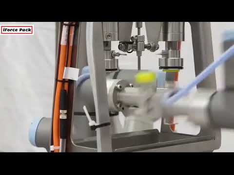 Automatic robot hand high speed bottle tube filling machine with sorter feeder system