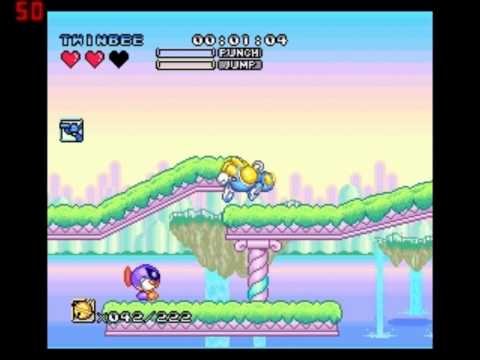 Lets Play Pop n Twinbee rainbow bell adventures part 1 A test