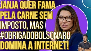 PODE RIR: Janja tenta levar a fama pela carne sem imposto, mas<span class=
