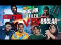 Bholaa Official Teaser 2 Reaction With Kaithi Trailer Bholaa In 3D Ajay Devgn Tabu Karthi