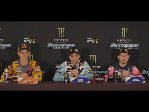 Monster Energy Supercross: Press Conference Round 15 - Pittsburgh, PA- April 26, 2025