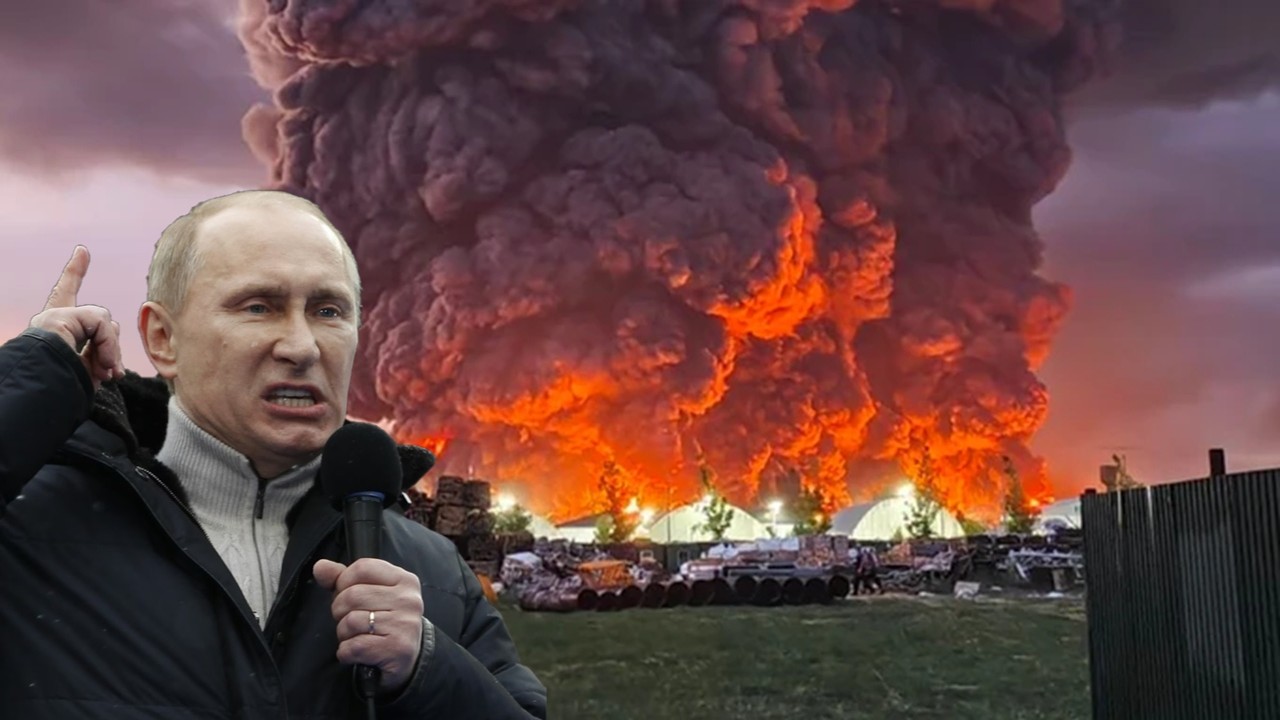 MASSIVE FIRE ENGULFS WILDBERRIES WAREHOUSES AFTER REPEATED UKRAINIAN DRONE STRIKE || 2026