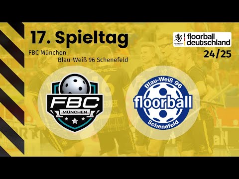 FBC München vs. Blau-Weiß 96 Schenefeld | 17. Spieltag - 1. Floorball-BL Herren 24/25