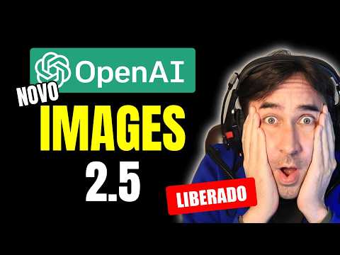 NOVO ChatGPT Images 2.5 Liberado Supera e Muito os Geradores Anteriores | Adeus Nano Banana