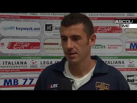 Ascoli-Lecce 2-5, interviste post gara