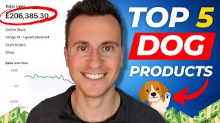 🐶 TOP 5 TRENDING PRODUCTS TO SELL RIGHT NOW IN THE DOG NICHE (SHOPIFY DROPSHIPPING)