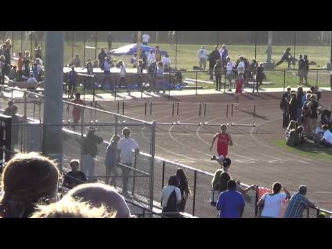 FSB 300m Hurdles Heat 2 at Sunset Prelims 5-1-15 - Los Alamitos Boys