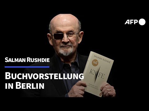 "Knife": Salman Rushdie stellt sein neues Buch vor | AFP