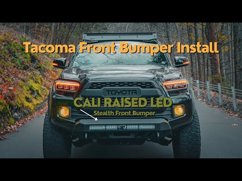 Stealth Tacoma Front Bumper by Cali Raised LED (1st of it's Kind)
