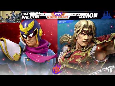 Clemson Smash Series 31 - Winners - lolyoshi (Captain Falcon) vs. Disciple (Simon) - SSBU