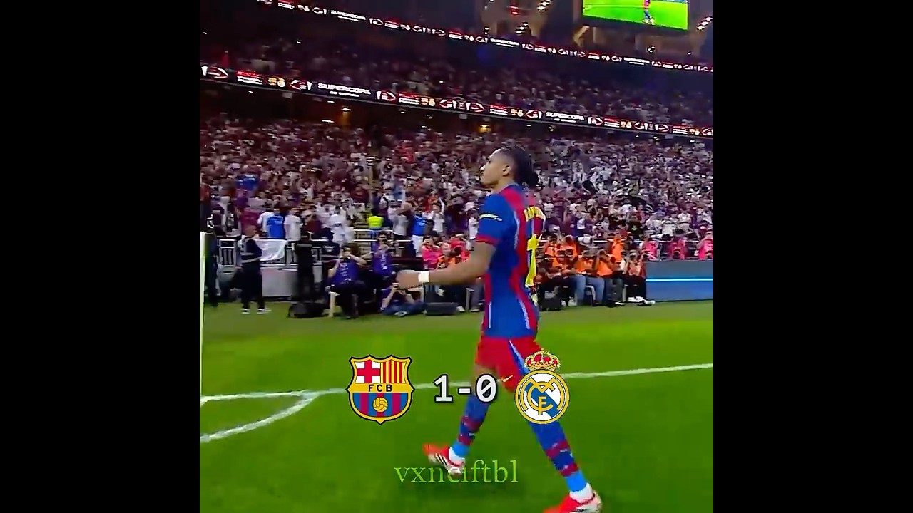 Real Madrid vs Barcelona 💀🔥