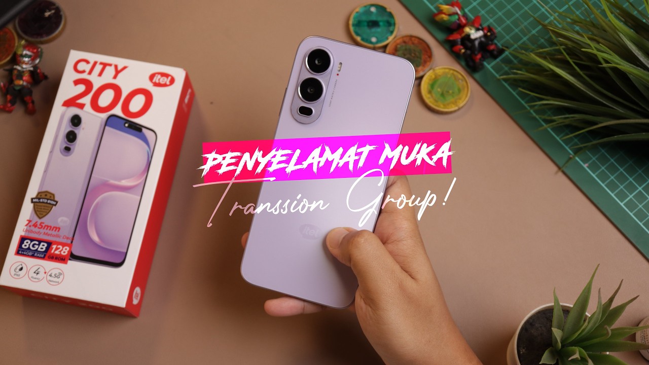 UPGRADE Spek/Fitur/Looks, Harganya Gimana? Unboxing itel City 200 RESMI