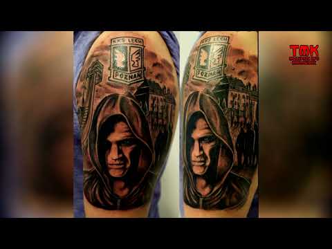 Kibicowskie Tatuaże - Lech Poznań