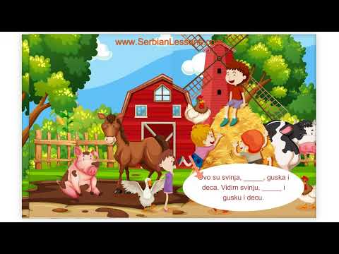 Learning Serbian for Children with Easy Texts