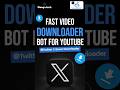 ️ How To Download Twitter X Videos In One Click Easy Twitter X Saver Guide Twitter Youtube