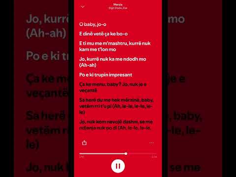 Elgit Doda x Elai - Merzia|LYRICS #spotify #lyricvideo #music #song #lyrics #elgitdoda #elai