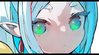 【illustration】今日体感４０℃くらいあるんちゃうか【カナヲちゃんを描く】