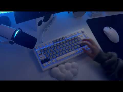 Akko 007 + Trailblazer Keycaps | Light Thock Typing Sound Test