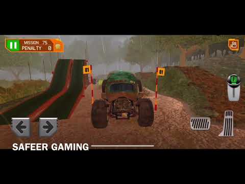 4X4 DIRT TRACK FOREST DRIVING GAMEPLAY (IOS/ANDROID) - #75 | LEVEL 75 COMPLETED | ENDING