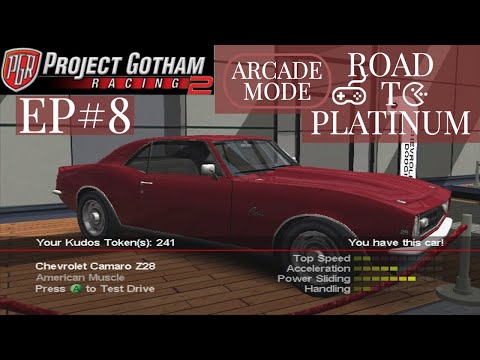 Project Gotham Racing 2 Arcade Mode Platinum Playthrough Ep.8 - Timed Runs 9-12