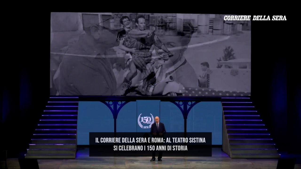 Il Corriere della Sera e Roma: al Teatro Sistina si celebrano i 150 anni di storia