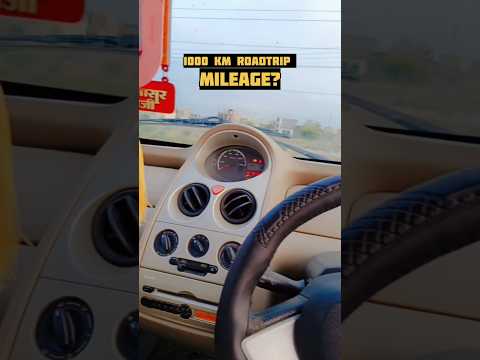 Tata nano mileage On longtrip #mileage #nano #automobile