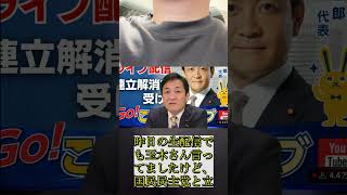 国民の敵が明確に　#ニュース #政治 #自民党 #国民民主党 #玉木雄一郎 #石破茂