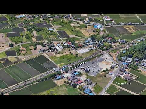 Google Earth Estación Shimousa Matsuzaki (Prefectura de Chiba) Línea Shimousa Matsuzaki Narita