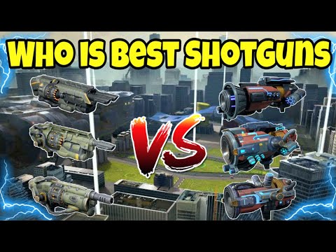 [WR] 🔥Who is best Shotguns Weapon Comparison in |War Robots|