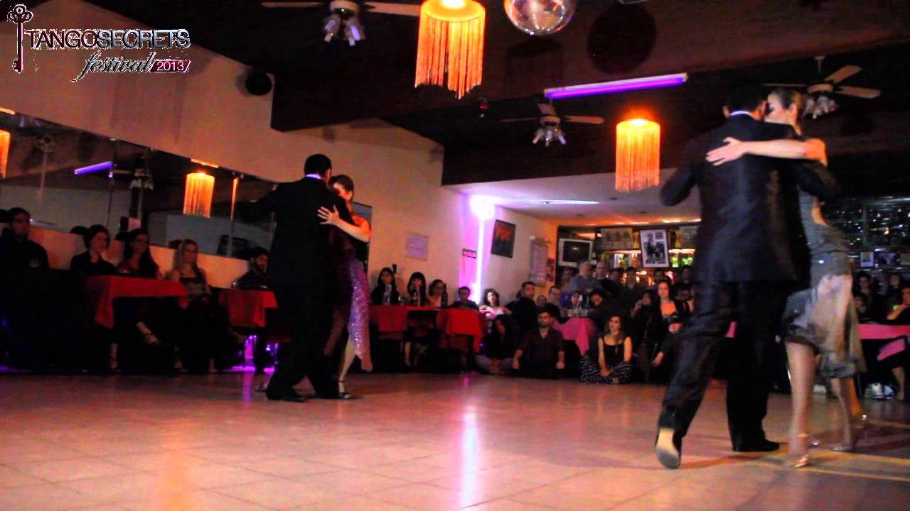Melody Celatti y Gonzalo Cuello + Angi Staudinger y Diego Escobar en el Tango Secrets Festival 2013