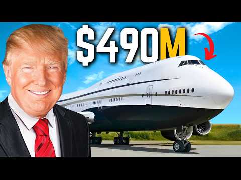 Inside Trumps $490 Million Boeing 747-8 Qatar Private Jet