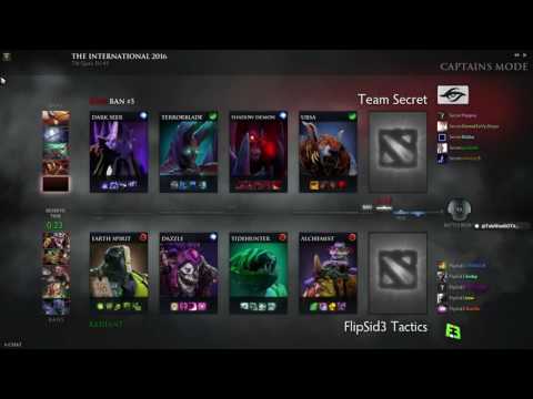 Team Secret vs FlipSid3 The International 2016 EU Qualifiers