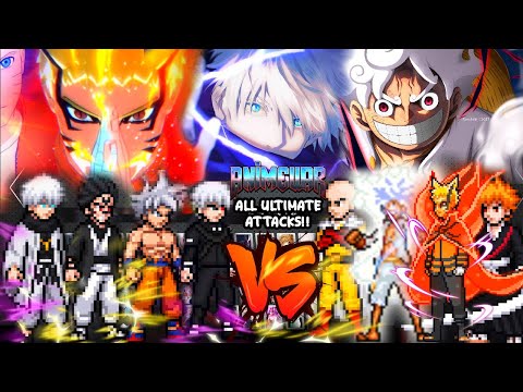 ANIME WAR Super Mugen - All Best Ultimate Attacks | Anime Mugen