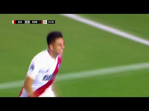 Goles de River 2017: Gonzalo Martínez a Newell's