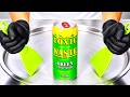 Toxic Waste Sour Ice Cream Rolls ASMR Satisfying