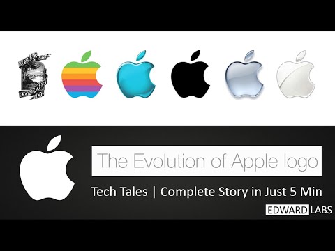 The Evolution of Apple Logo | Story behind iconic Symbol | Edward Labs | Tech Tales