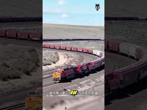 Giải Mã Quy Trình Vận Hành Đoàn Tàu Chở Hàng Dài Nhất Thế Giới!