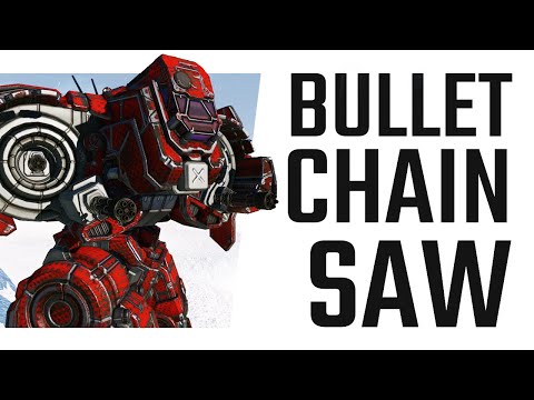 Bullet Chainsaw Build - Quad RAC-2 Fafnir - Mechwarrior Online The Daily Dose #1373