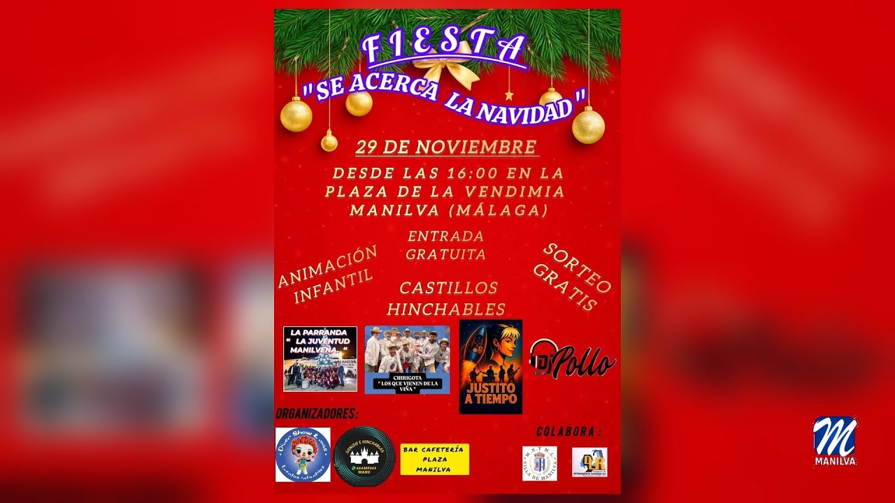 Mañana se celebra la fiesta “Se acerca la Navidad”