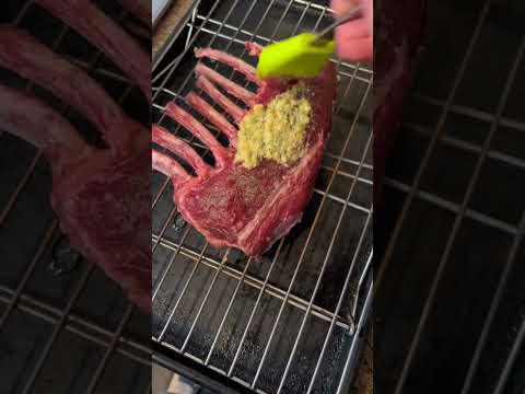How to make a roast rack of lamb #lamb #rackoflamb