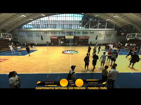 SEMIFINALE CN U18 F: Dan Dacian Bucuresti - Olimpia Bucuresti