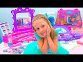 Nastya Learns To Use Children S Cosmetics