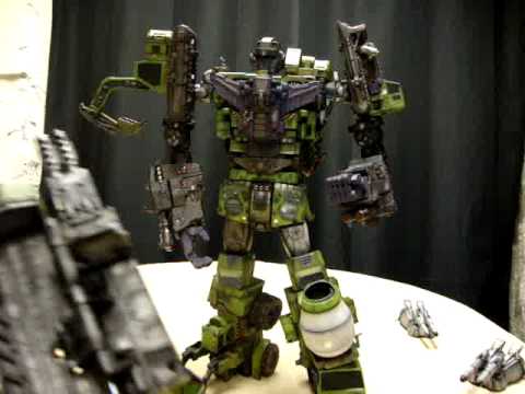 CUSTOM G1 DEVASTATOR Part 3: EmGo's Transformers Reviews 'N Stuff