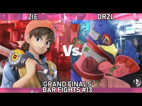 Zie (Hero) vs. DRZL (Falco(n), Mario) - Bar Fights #13 - Grand Finals
