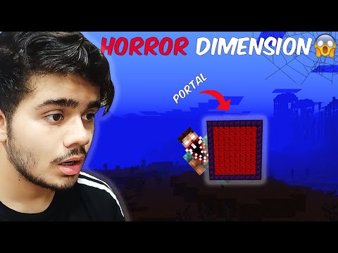 Minecraft But, There's a CURSED HAUNTED DIMENSION! - Minecraft Horror | AsadBhaiOP