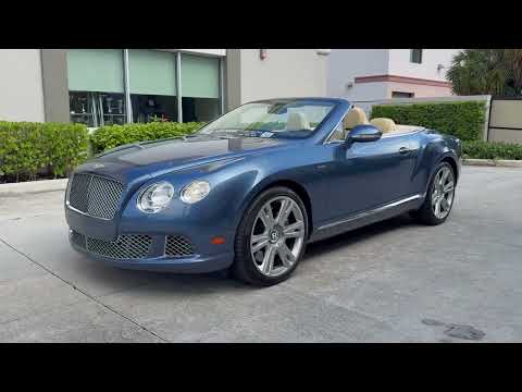 2014 Bentley Continental (CC-2095424) for sale in Boca Raton, Florida
