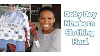 Baby Boy Clothing Haul | Newborn to 6 Months | Angelle's Life