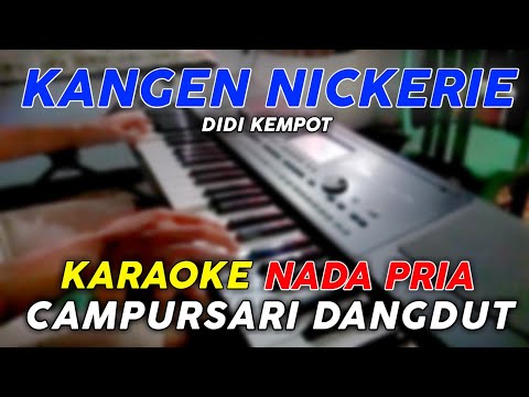 Kangen Nickerie - Karaoke Nada Pria || Versi Campursari Dangdut