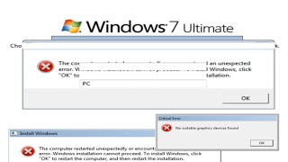 Destroying Windows 7 installer