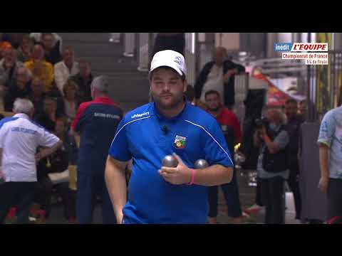 Pétanque 2021 Championnat de France triplette quart de finale